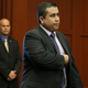 George Zimmerman in a courtroom in Sanford, Fla., on July 13, 2013, while jurors deliberated during his trial in the fatal shooting of unarmed teen Trayvon Martin. Zimmerman was ultimately acquitted.
Gary W. Green-Pool/Getty Images
